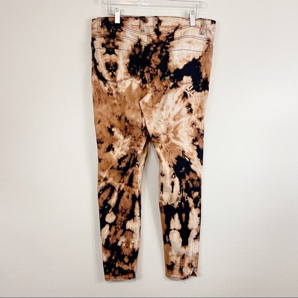Custom Bleached Jeans Sz 30 - Picture 5 of 7